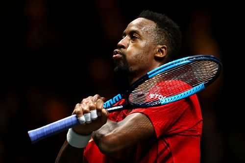 Gael Monfils at the Rotterdam Open 2020