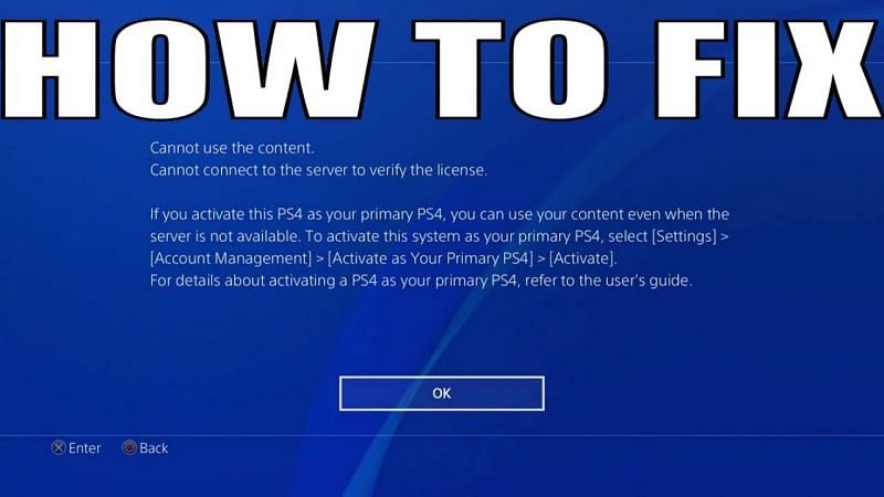 how to set account as primary on ps4
