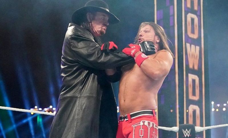 The Undertaker and AJ Styles