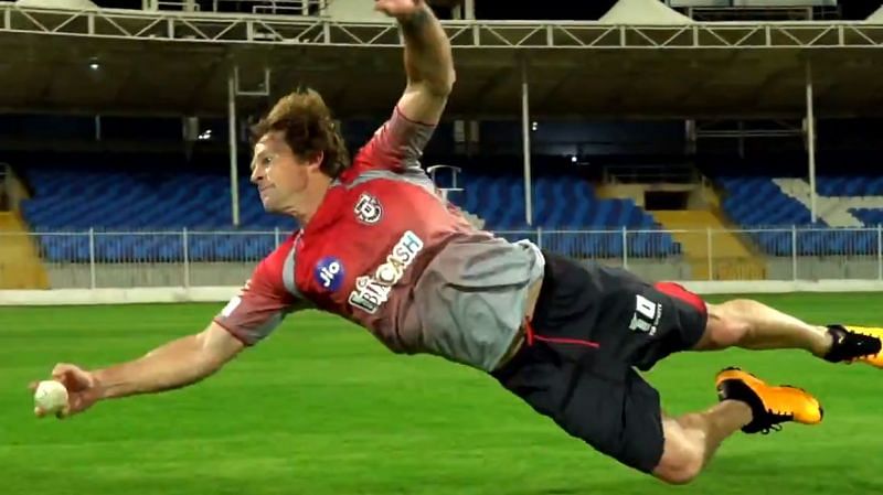 Jonty Rhodes plucks one out of thin air.