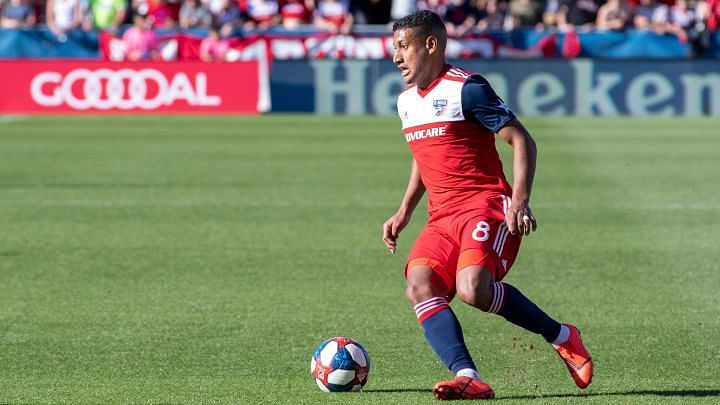 Bryan Acosta is not available for this game. Image Source: FC Dallas