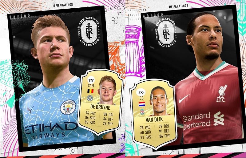 Manchester City&#039;s Kevin De Bruyne and Liverpool&#039;s Virgil Van Dijk are the Premier League&#039;s best-rated players on FIFA 21