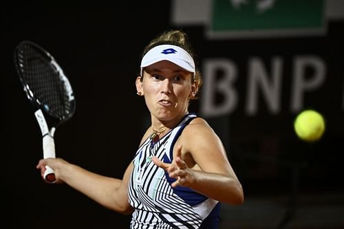 Elise Mertens at the Internazionali BNL D'Italia 2020.