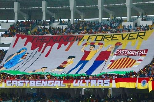 East Bengal FC fans.