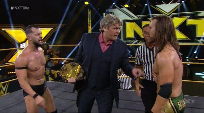 Finn Balor and Adam Cole will face off tonight for the vacant NXT Championship