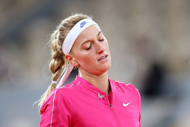 Petra Kvitova came through a tightly contested two-set match against Oceane Dodin.