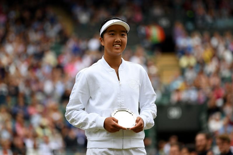 Ann Li at the 2017 Wimbledon Championships