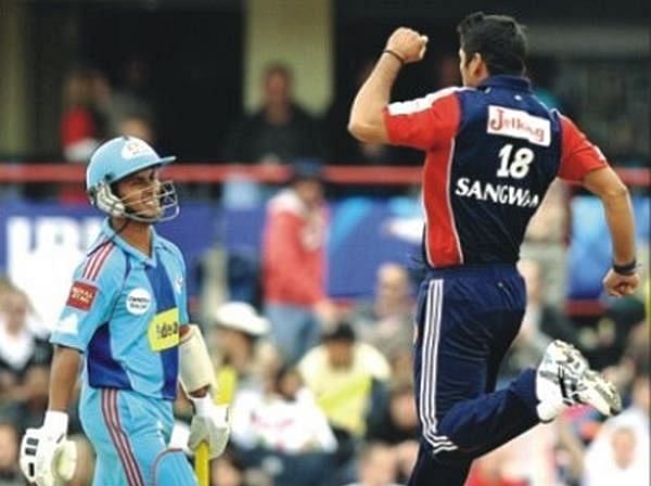 Mohammad Ashraful after getting dismissed in his only match for Mumbai Indians