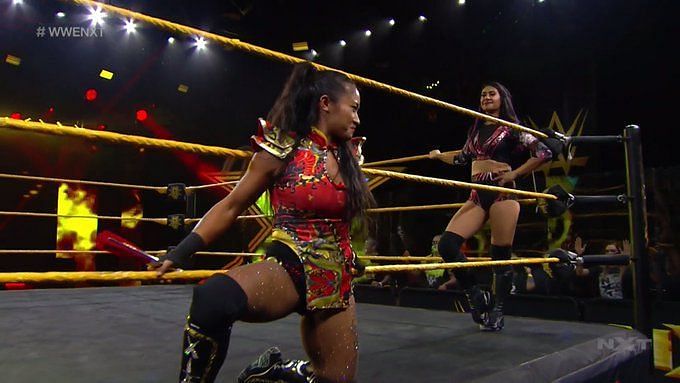 Xia Li teamed up with Jessi Kamea to take on one of the most exciting teams in NXT