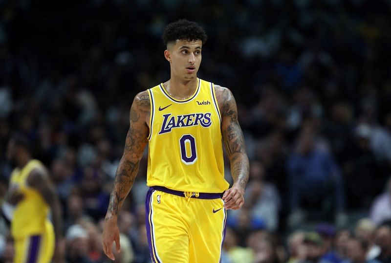 Kyle Kuzma is one of the youngest players for the LA Lakers