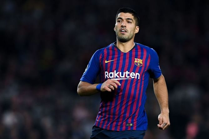 Luis Suarez bids farewell to Barcelona in emotional press conference