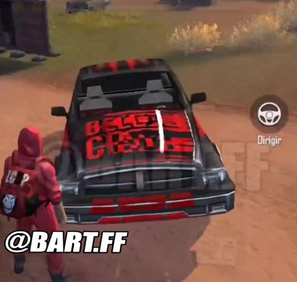New car and backpack skins (Image Credits: bart.ff / Instagram)