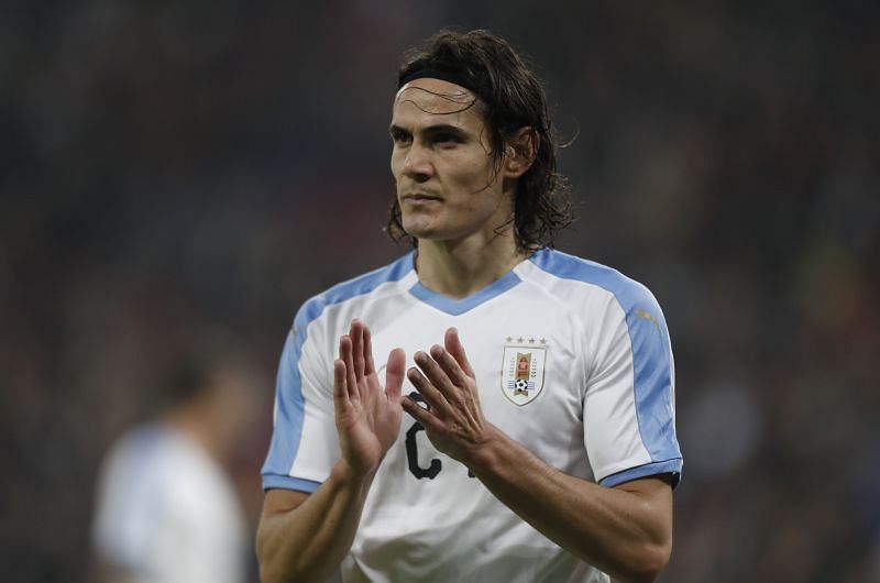 Uruguayan veteran Edinson Cavani