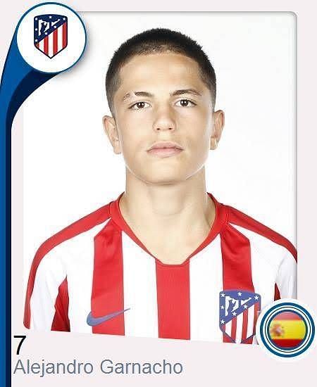 Garnacho has previously been part of the Atletico Madrid youth academy