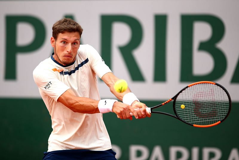 Pablo Carreno Busta at the 2019 French Open