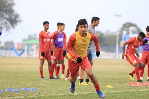 Aman Chetri is looking to break into Chennaiyin FC's first team this ISL season