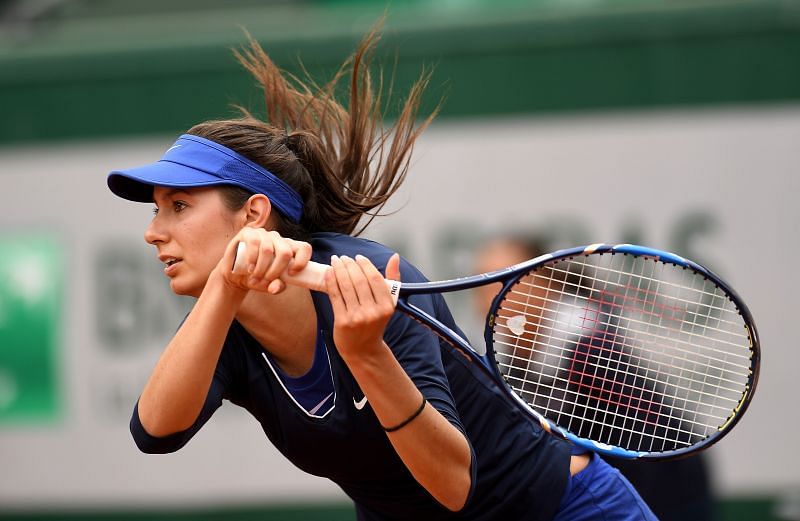 Oceane Dodin has a 1-4 record at her home Slam.