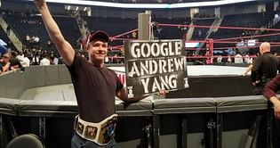 Andrew Yang on how the US Presidential election can affect WWE wrestlers
