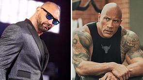 Batista takes a hilarious dig at The Rock's acting skills