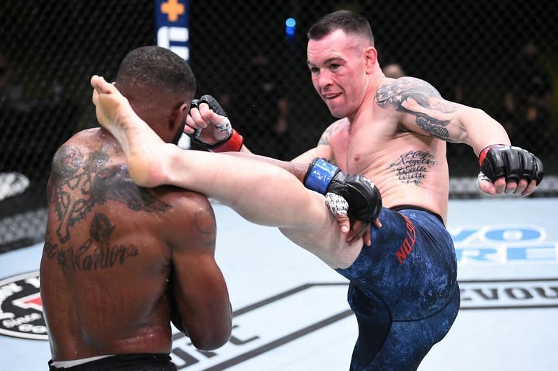 Colby Covington stopped Tyron Woodley in last night&#039;s main event.