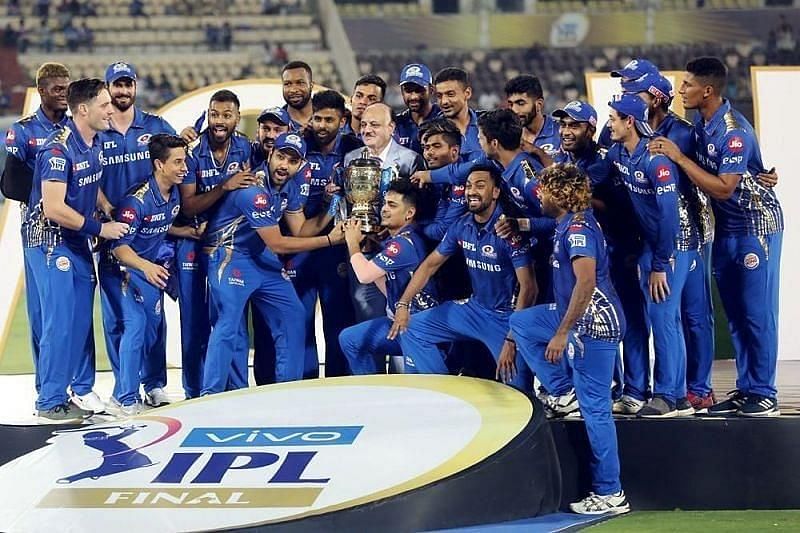 आईपीएल 2019 का खिताब जीतने के बाद मुंबई इंडियंस