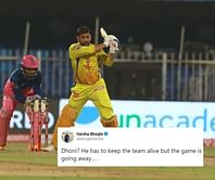 IPL 2020: Twitter lambasts CSK captain MS Dhoni for lack of intent against RR