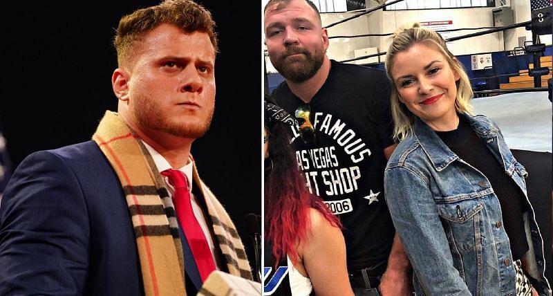 MJF, Moxley, and Renee Young