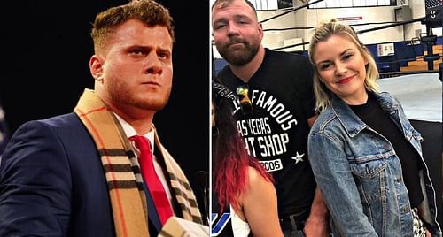 MJF, Moxley, and Renee Young