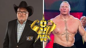 Jim Ross on WWE star Brock Lesnar being the head of the ring crew in OVW