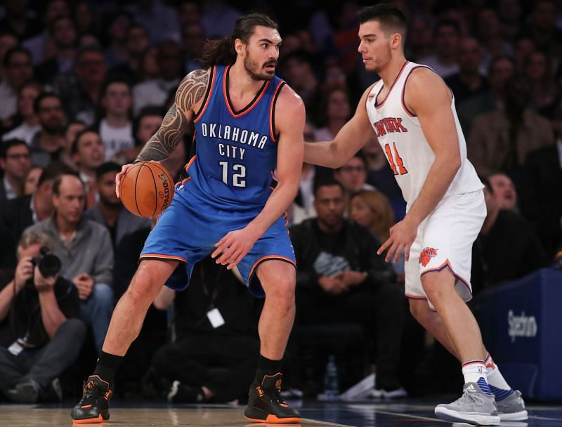 NBA Trade Rumors: Steven Adams&#039; contract runs out next season, and the New York Knicks should keep their eye on him