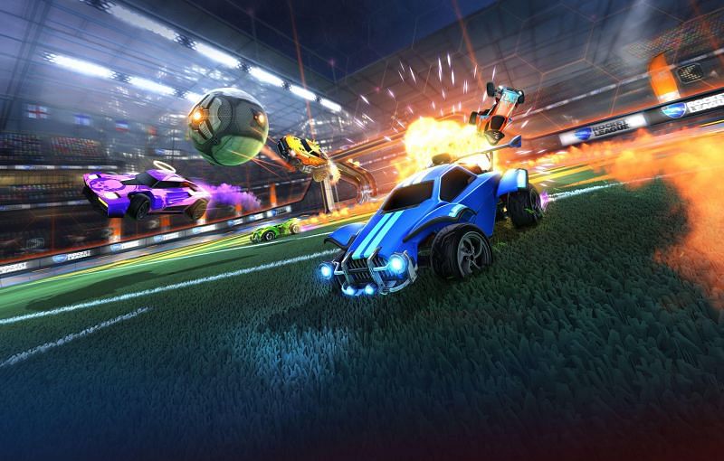 Rocket League is a well-optimized game that can also run on budget PCs (Image Credit: Psyonix)