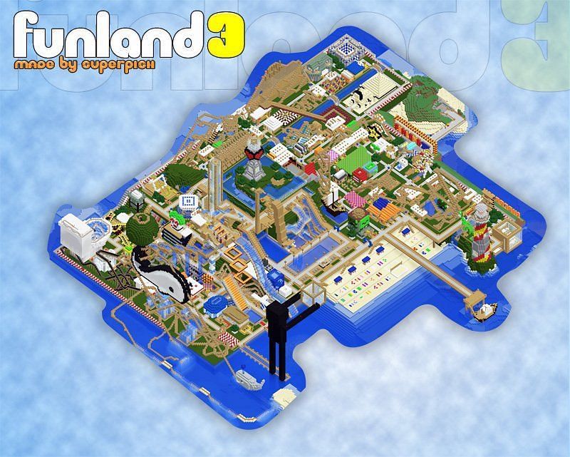 Funland 3 (Image credits: MinecraftMaps)
