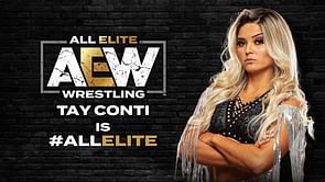 Tay Conti officially signs with AEW