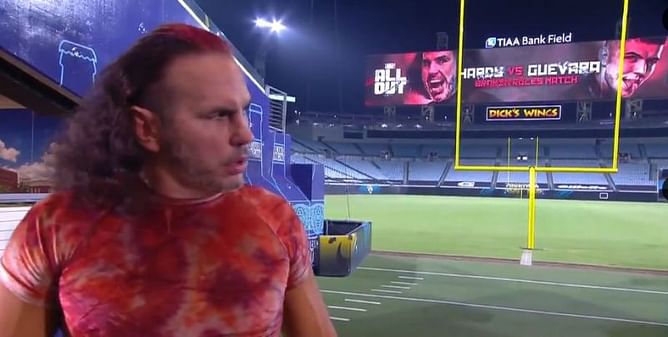 Matt Hardy possibly injured at AEW All Out, on the way to the hospital
