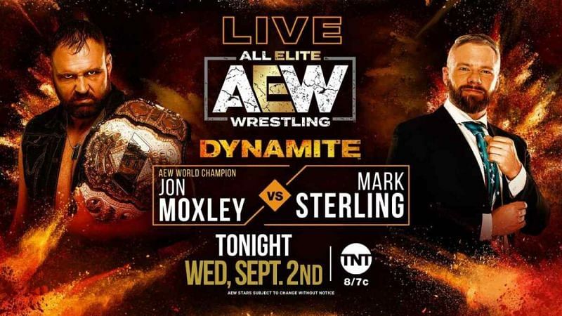 Mark Sterling is set to face Jon Moxley