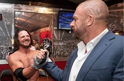 AJ Styles possibly reveals plans for Triple H's final match in WWE