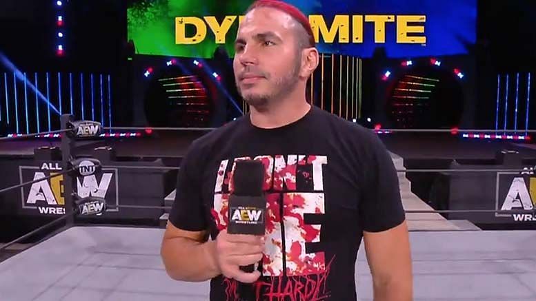 Matt Hardy is thankful for being alive and well (Pic Source: AEW)