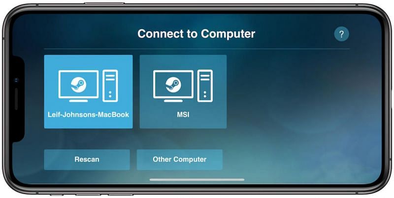 Connect to computer (Image credits: Macworld)