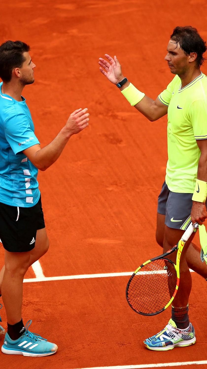 5 players with the most straight-sets wins over Rafael Nadal on clay