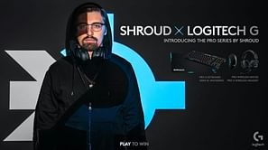 Shroud teams up with Logitech G for new pro product series line