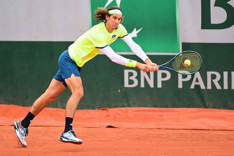 Lloyd Harris at the 2020 French Open