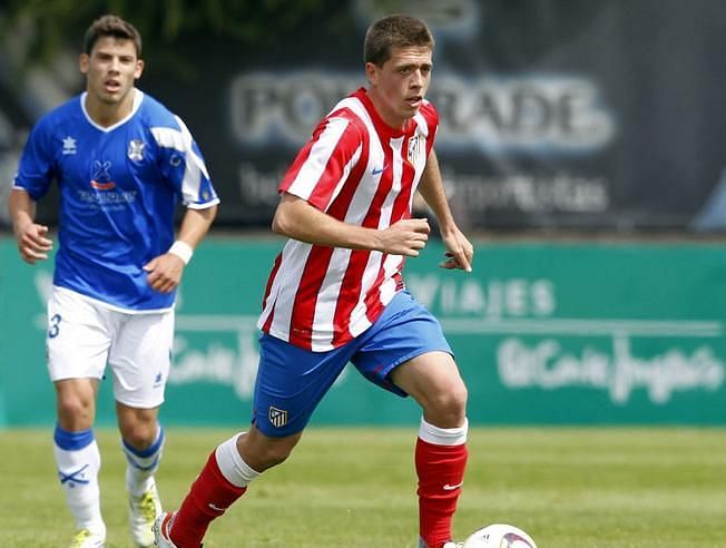 Alberto Noguera at Atletico Madrid.