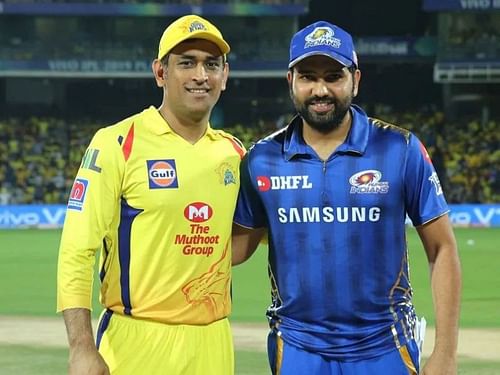 Neither of the two teams' captains, MS Dhoni(L) nor Rohit Sharma(R) finds a place in my IPL Fantasy team.