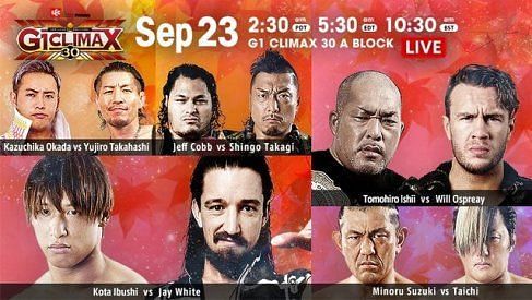 G1 Climax 30 A Block is back in action on a very good Night 3.