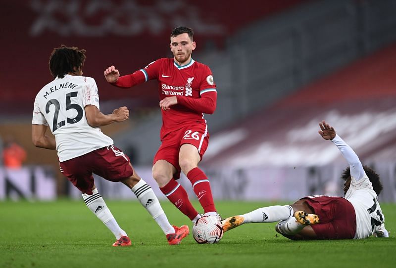 Andrew Robertson scored the second goal for Liverpool