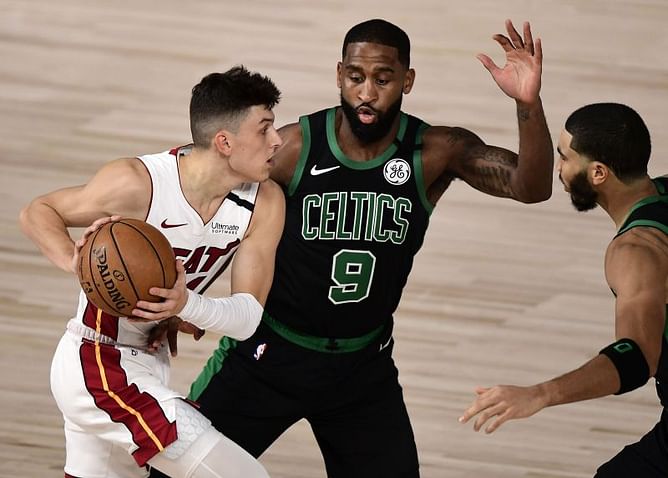 Miami Heat's Duncan Robinson and Tyler Herro could replace the Splash brothers as the best shooting duo in the NBA