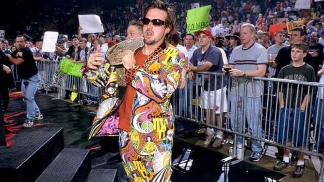 David Arquette reveals who talked him into becoming WCW World Champion