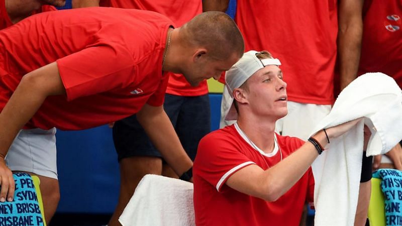 Denis Shapovalov has improved a lot since appointing Mikhail Youzhny as his coach