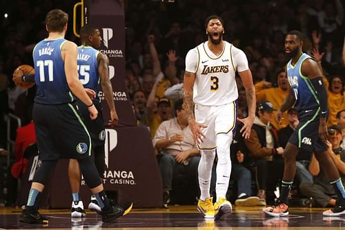 Anthony Davis is expected to step up to the center position in this series for the LA Lakers