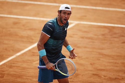 Matteo Berrettini at the Internazionali BNL D'Italia 2020